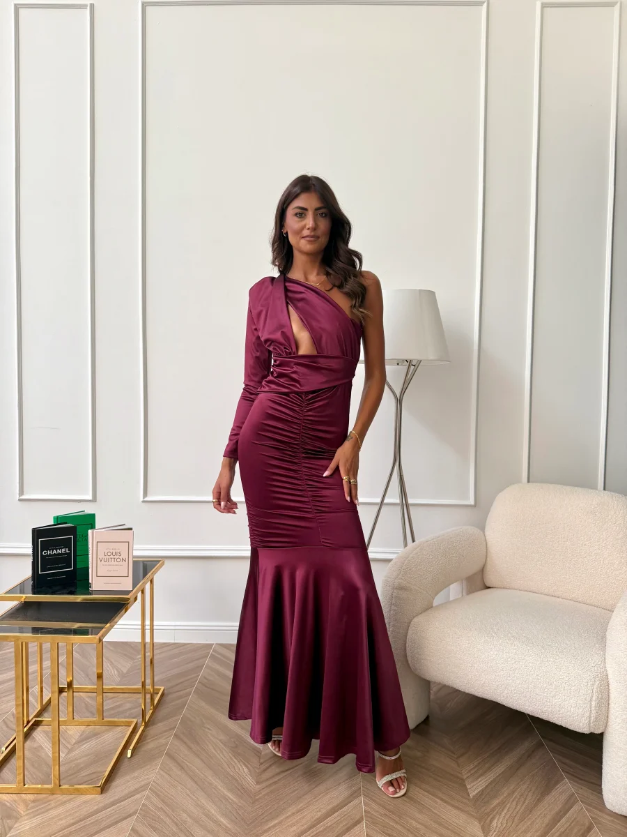 Long Dress Amabel Borgogna