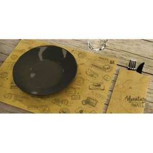 Okay Tovagliette 30×40 cm Carta Paglia Travel 250 pz